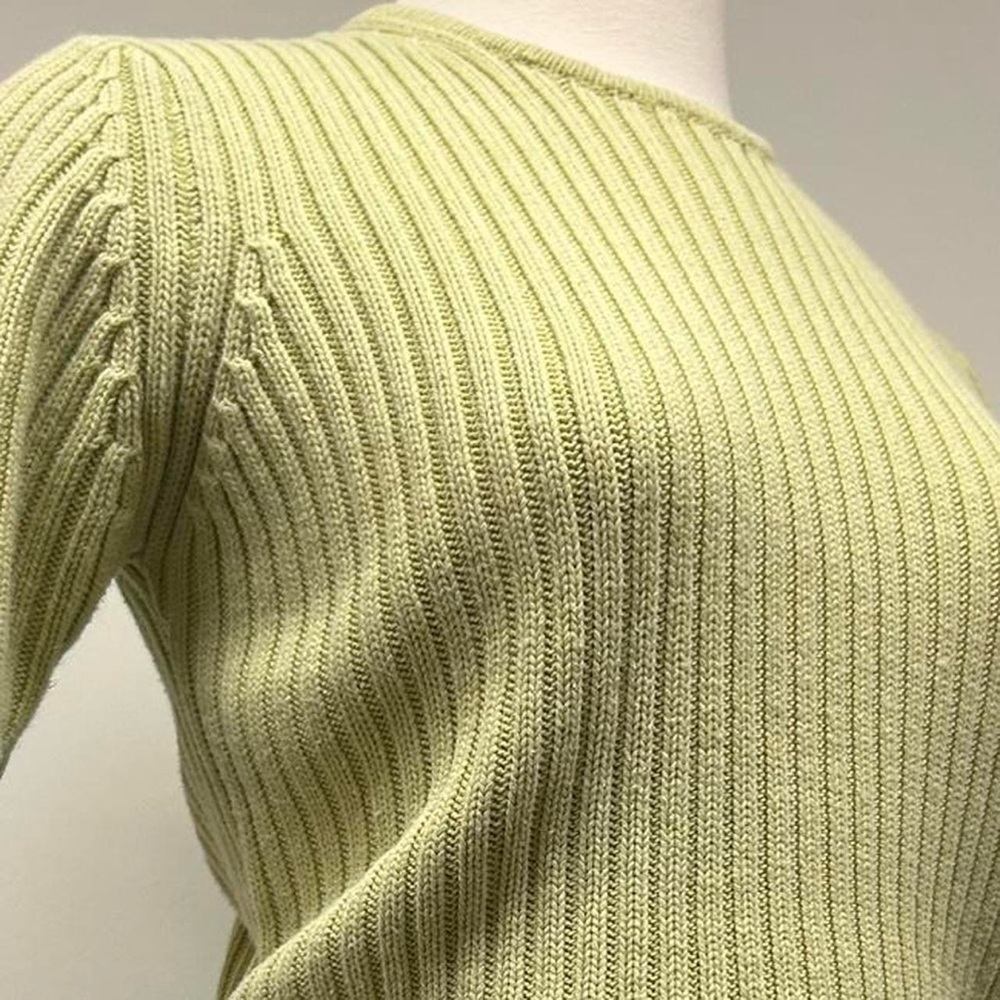 Ribbed short sleeve crewneck - Picture 4 of 6